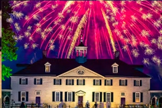 Photographing Independence Fireworks at Mount Vernon